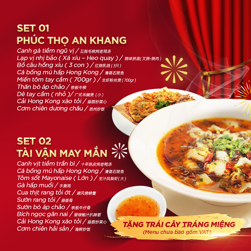 Set Tiệc Tết Bính Ngọ 2026